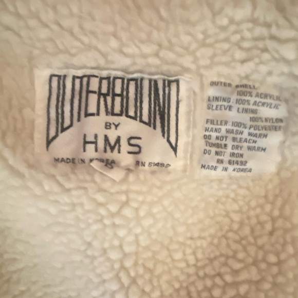 Sherpa-Lined,  Cozy,  80s, Unicorns and Hearts Jacket, Size Small - Picture 5 of 5